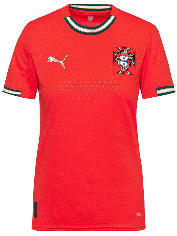 Portugal maillot domicile femme premier uniforme de football féminin kit de football de sport hauts chemise 2025-2026